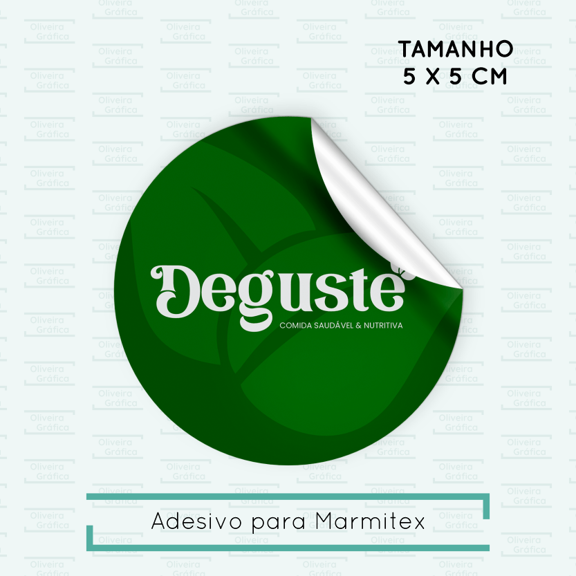 etiqueta para marmitex personalizada