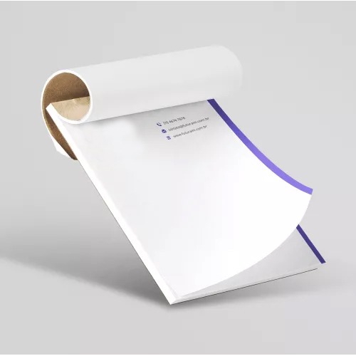 Bloco de notas personalizado blocado