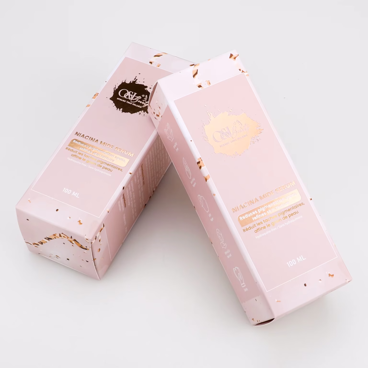 Caixa personalizada para body splash