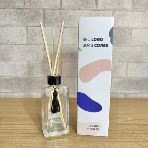 Embalagem personalizada para home spray e difusores
