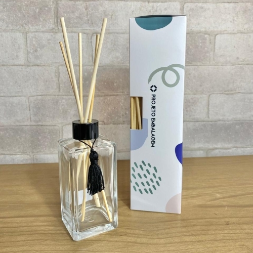 Embalagem personalizada para home spray e difusores