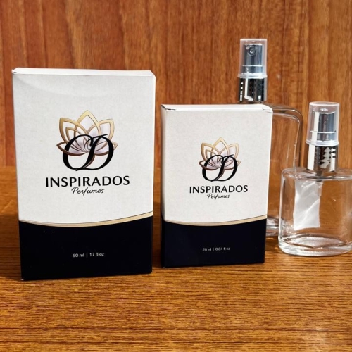 Inspiração de caixa personalizada para perfume